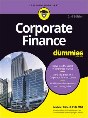 cover image of Corporate Finance For Dummies